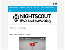 Tablet Screenshot of nightscout.info